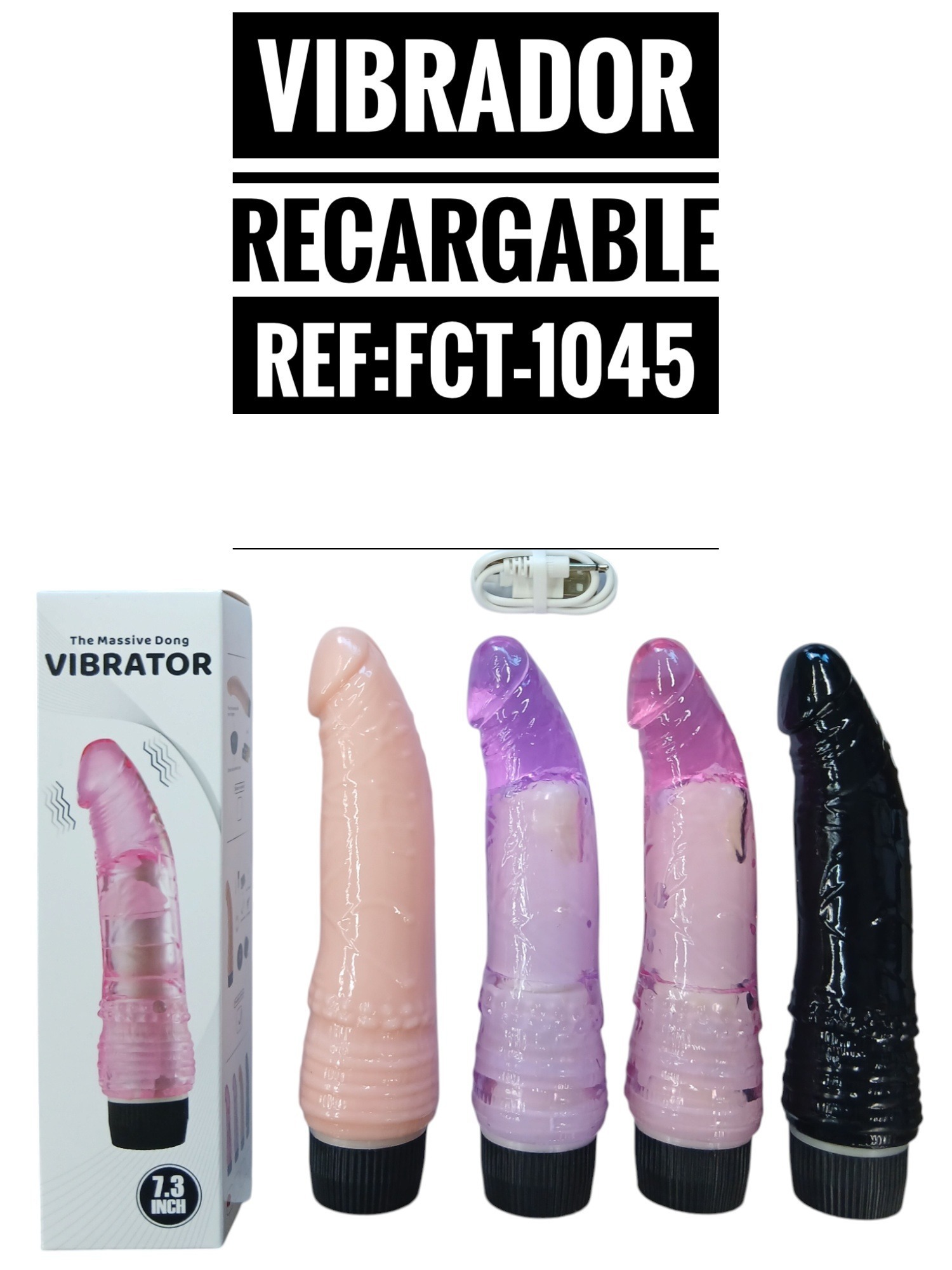 Vibrador recargable