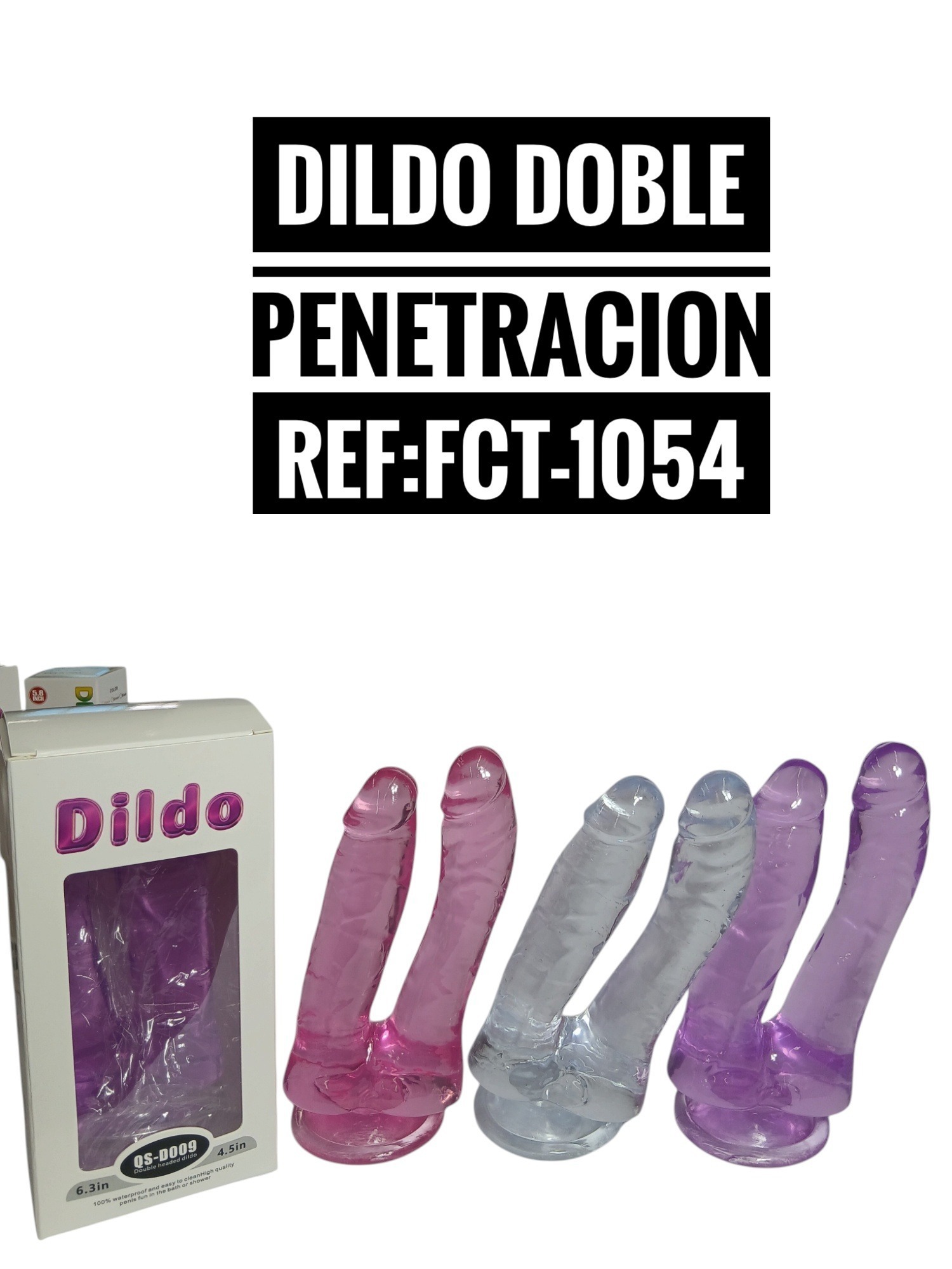 Dildo doble penetración
