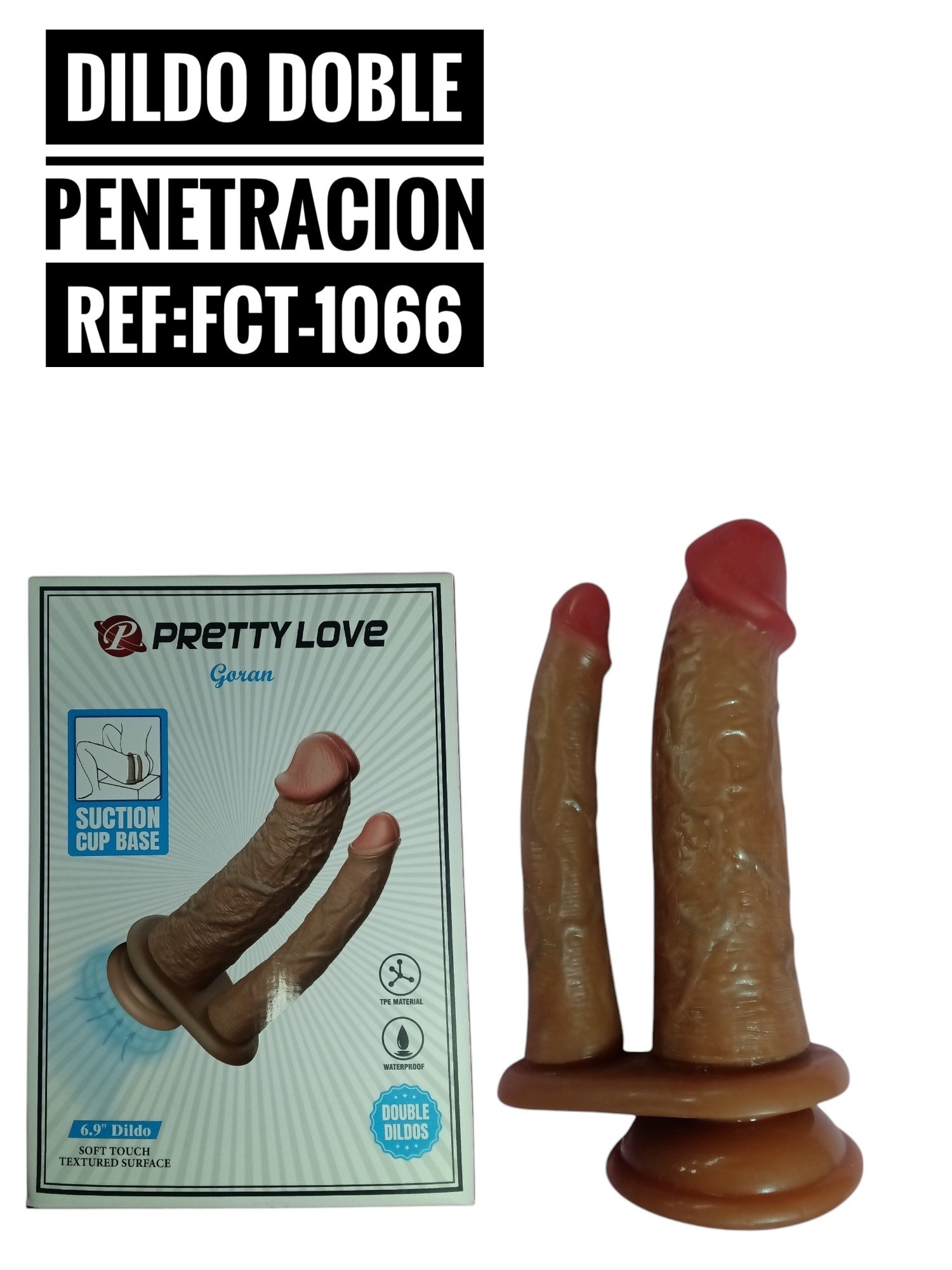 Dildo doble penetración — foto 1
