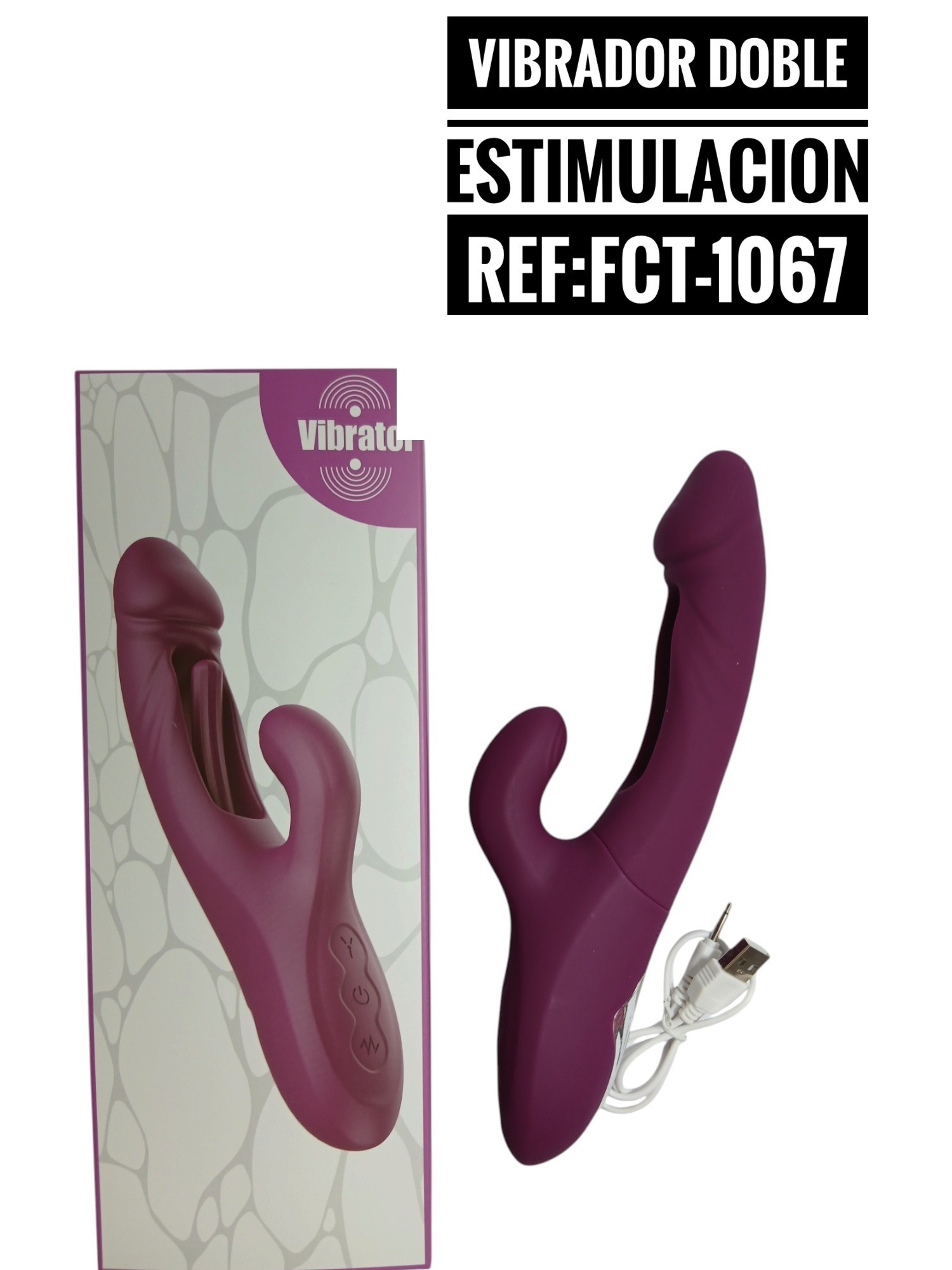 Vibrador doble estimulación