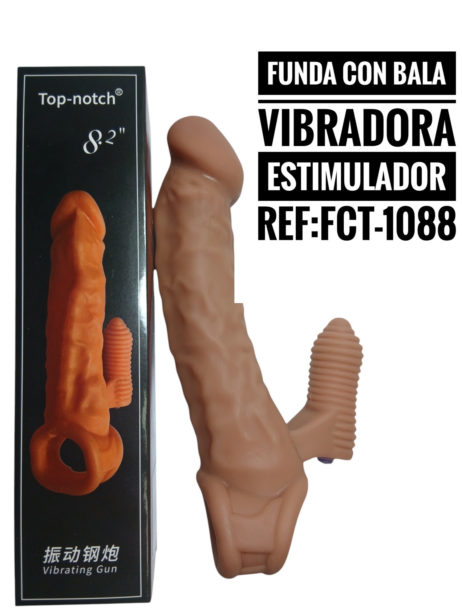 Funda con bala vibradora