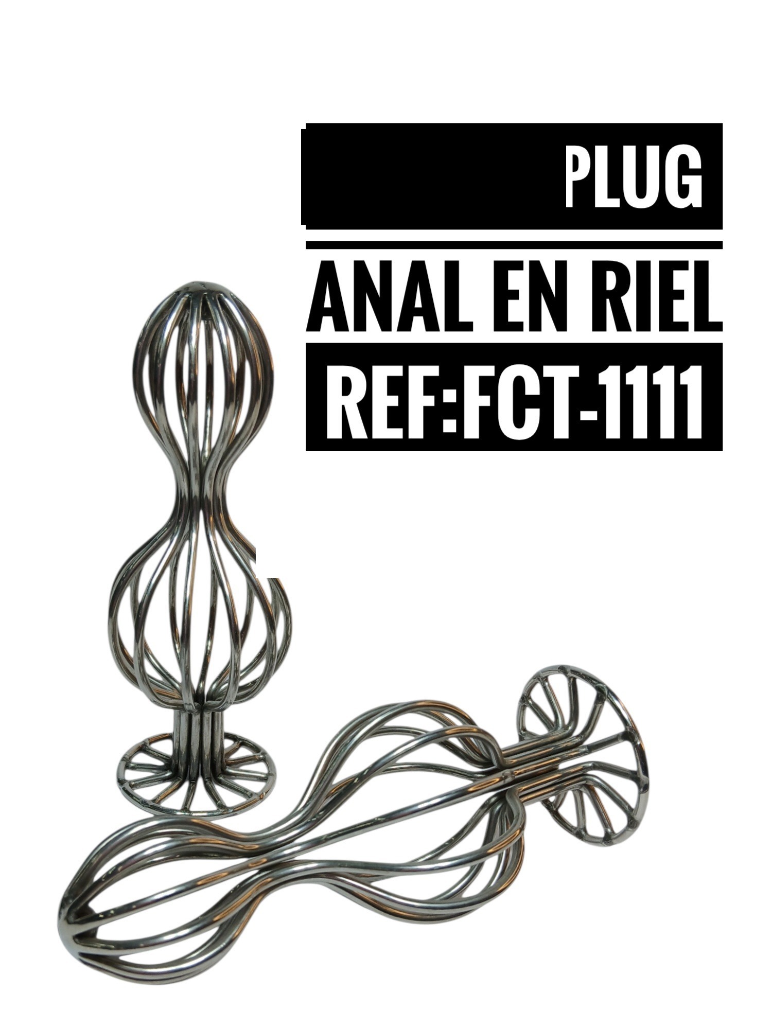 Plug anal en riel