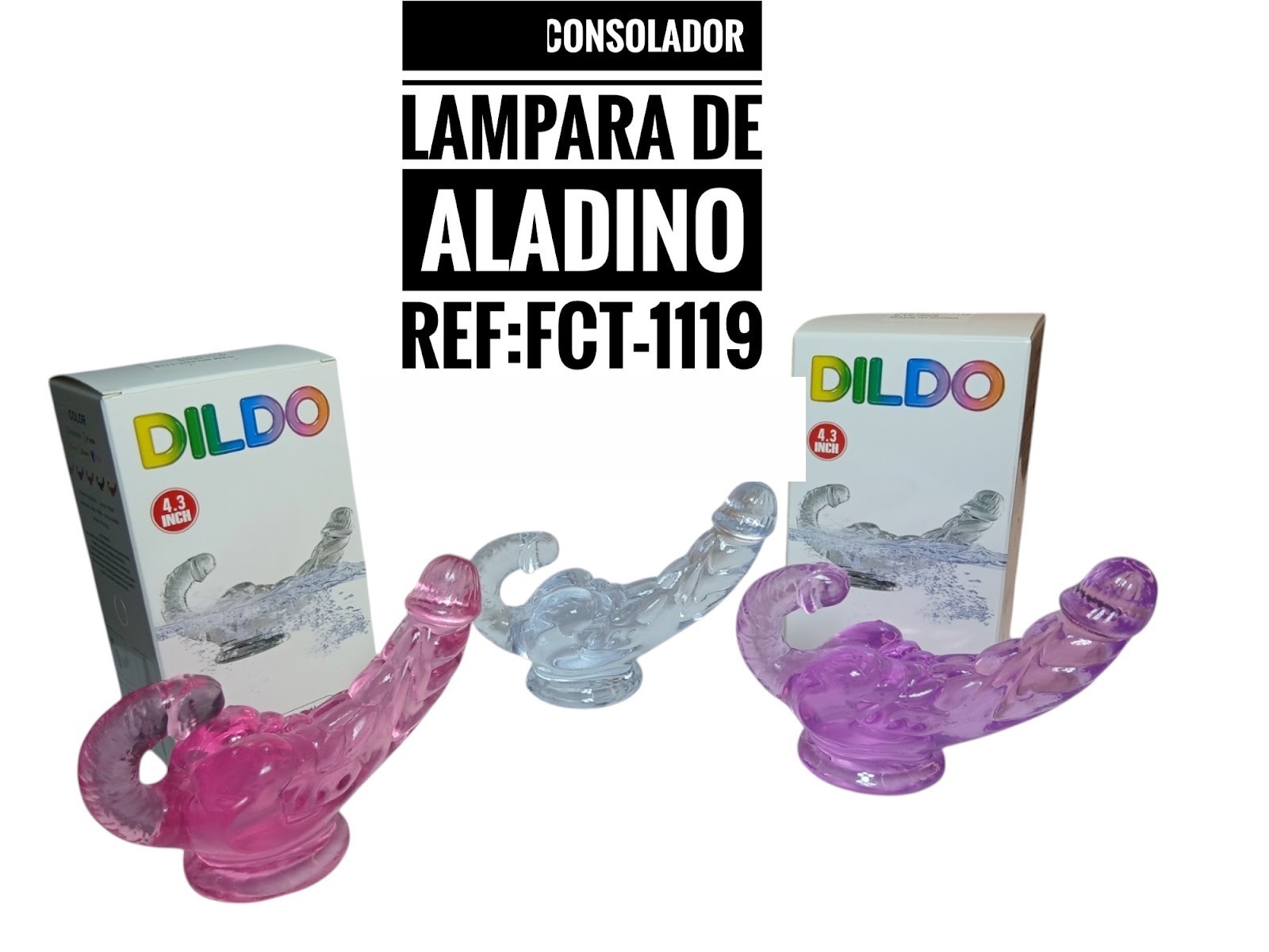 Consolador lámpara de Aladino
