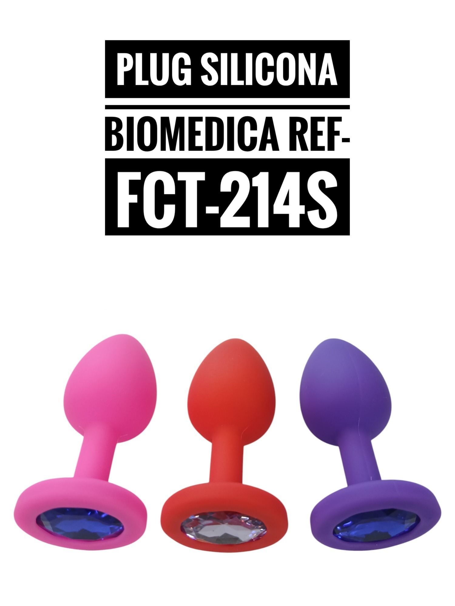 Plug silicona biomédica