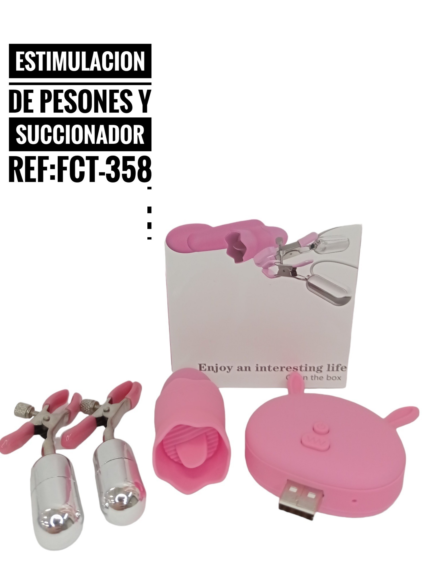 Estimulación de pezones y succionador