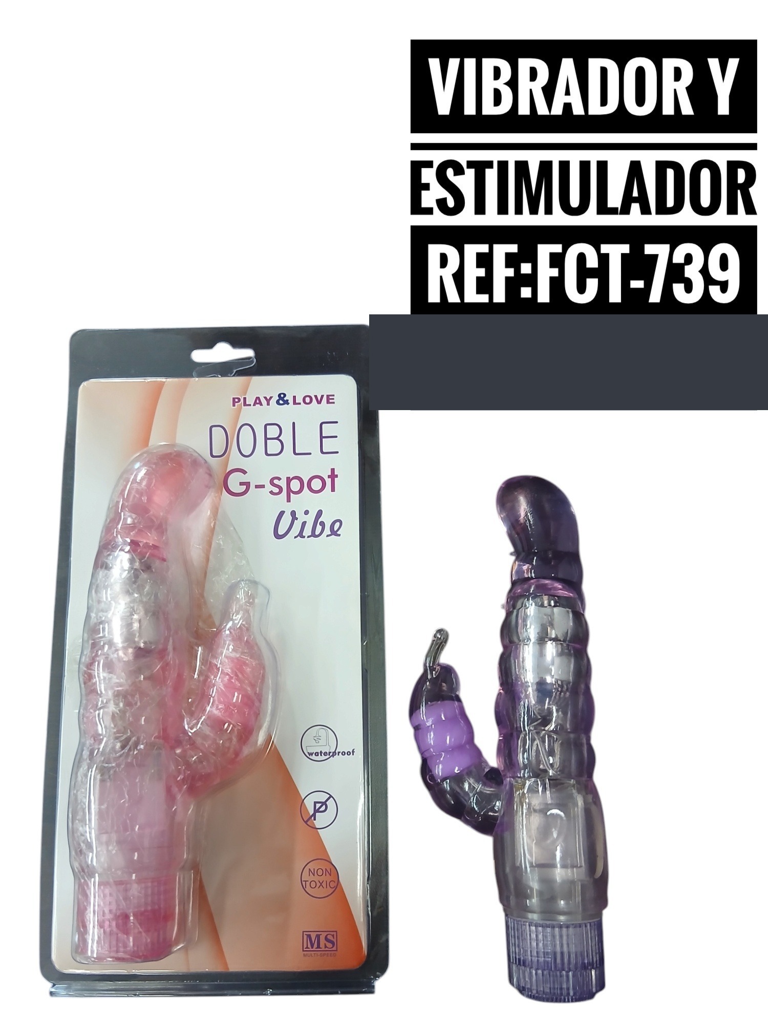 Vibrador y estimulador