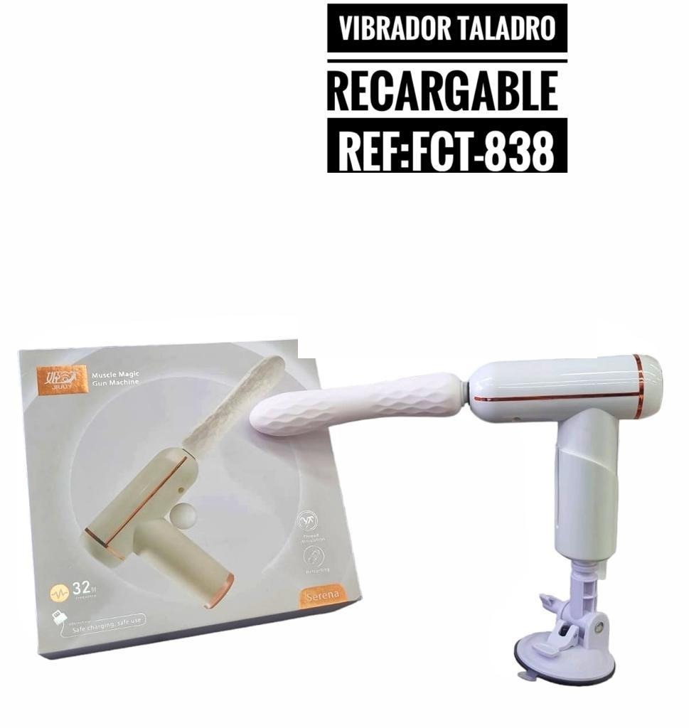 Vibrador taladro recargable