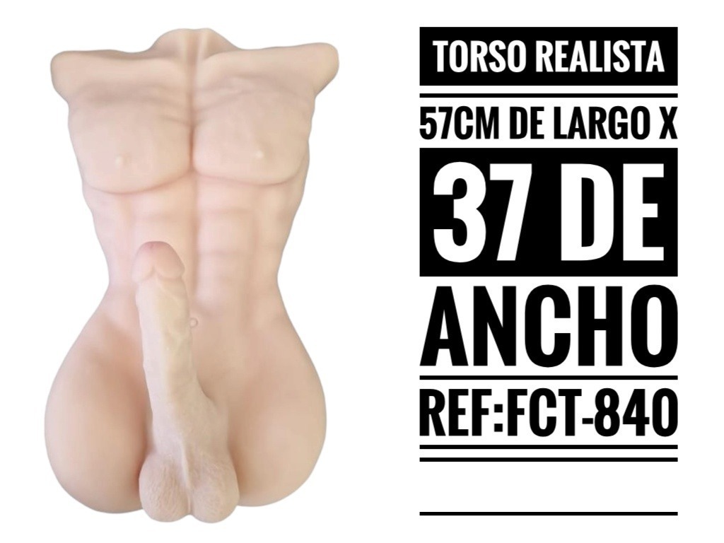 Torso realista 57cm
