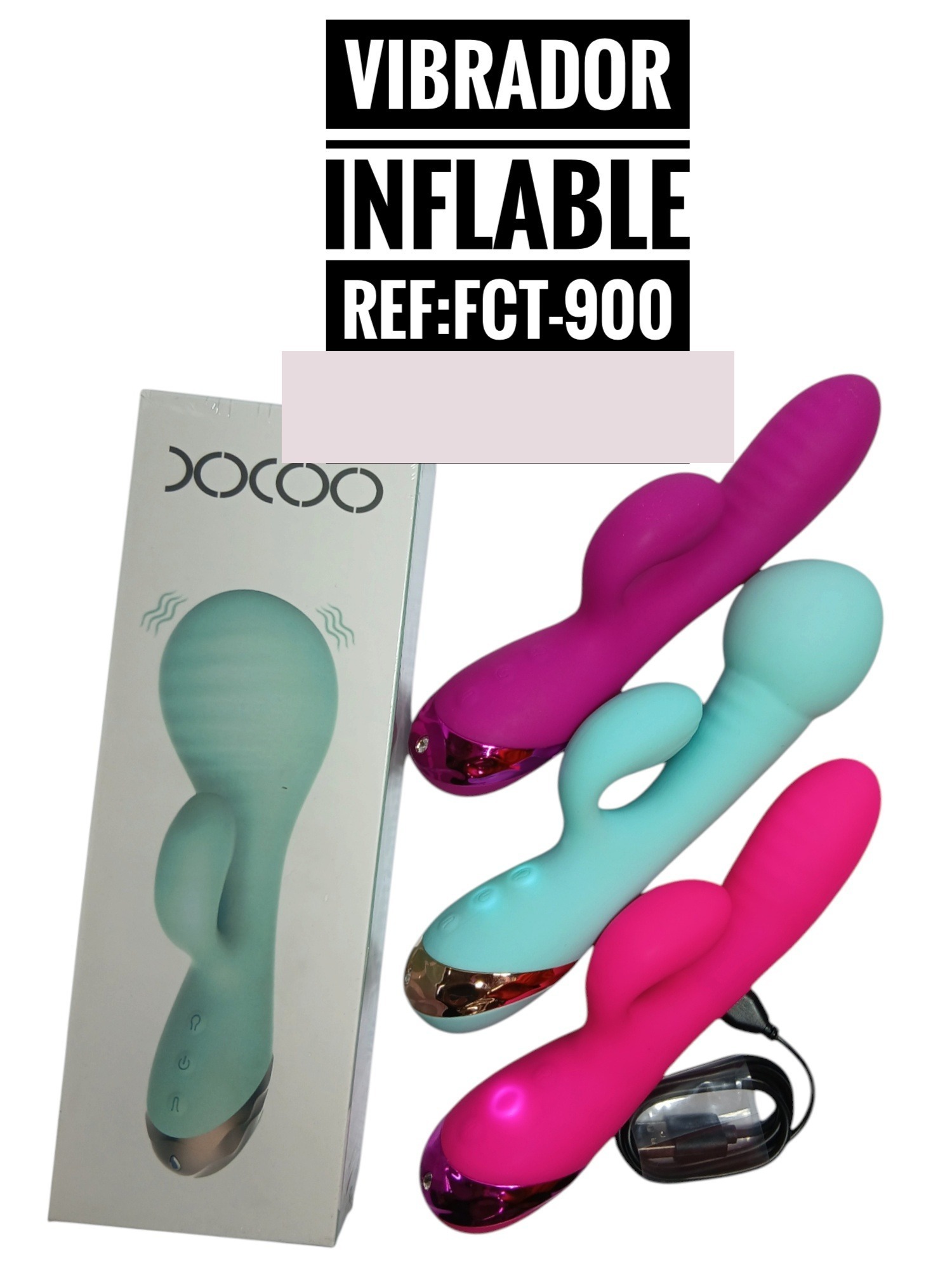 Vibrador inflable