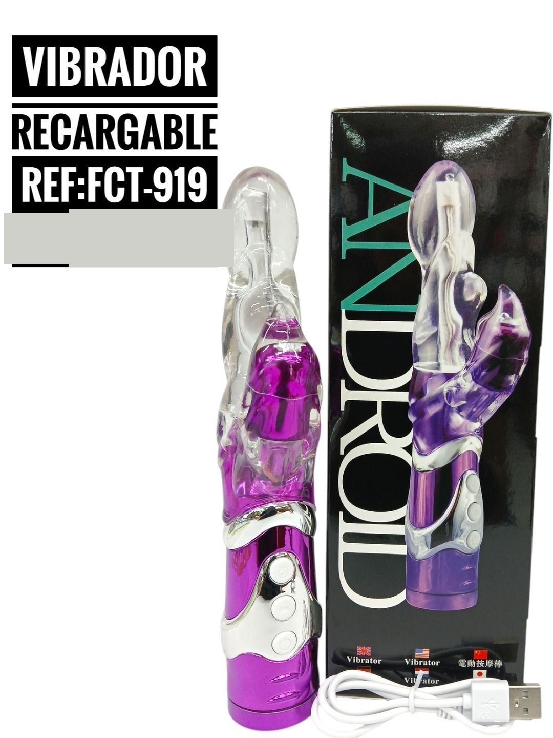 Vibrador recargable