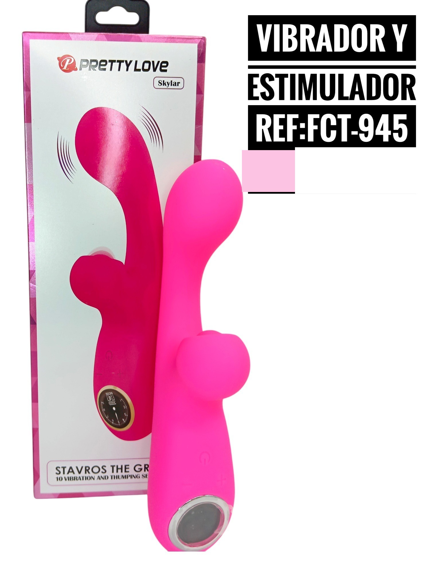 Vibrador y estimulador