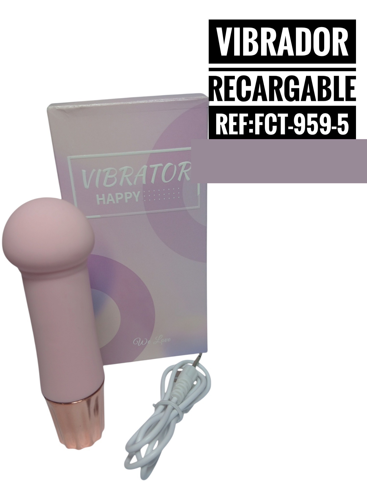 Vibrador recargable mini