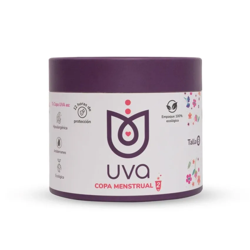 Copa Menstrual UVA 2 Talla B Morado — foto 6