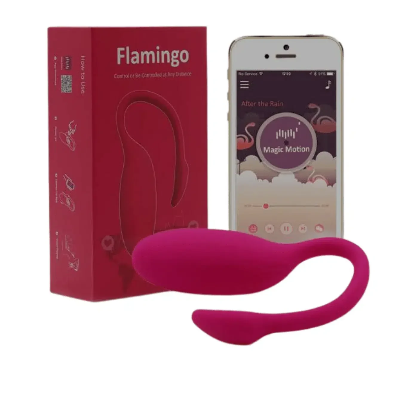 Huevo vibrador magic flamingo