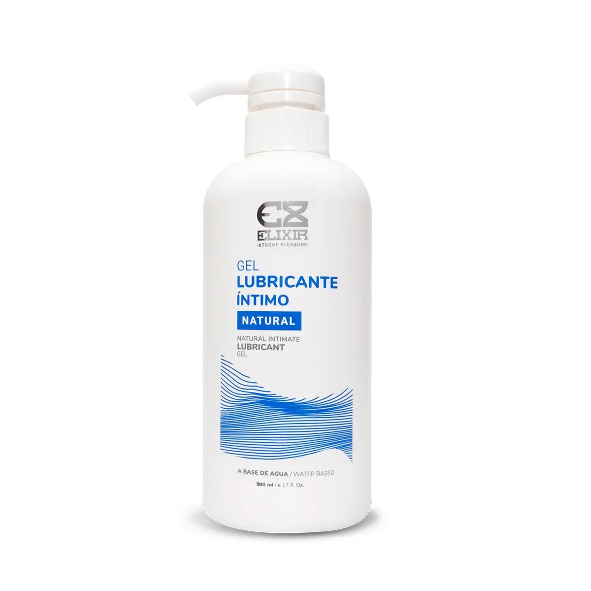 Gel Lubricante Íntimo Natural Elixir x 500 ml