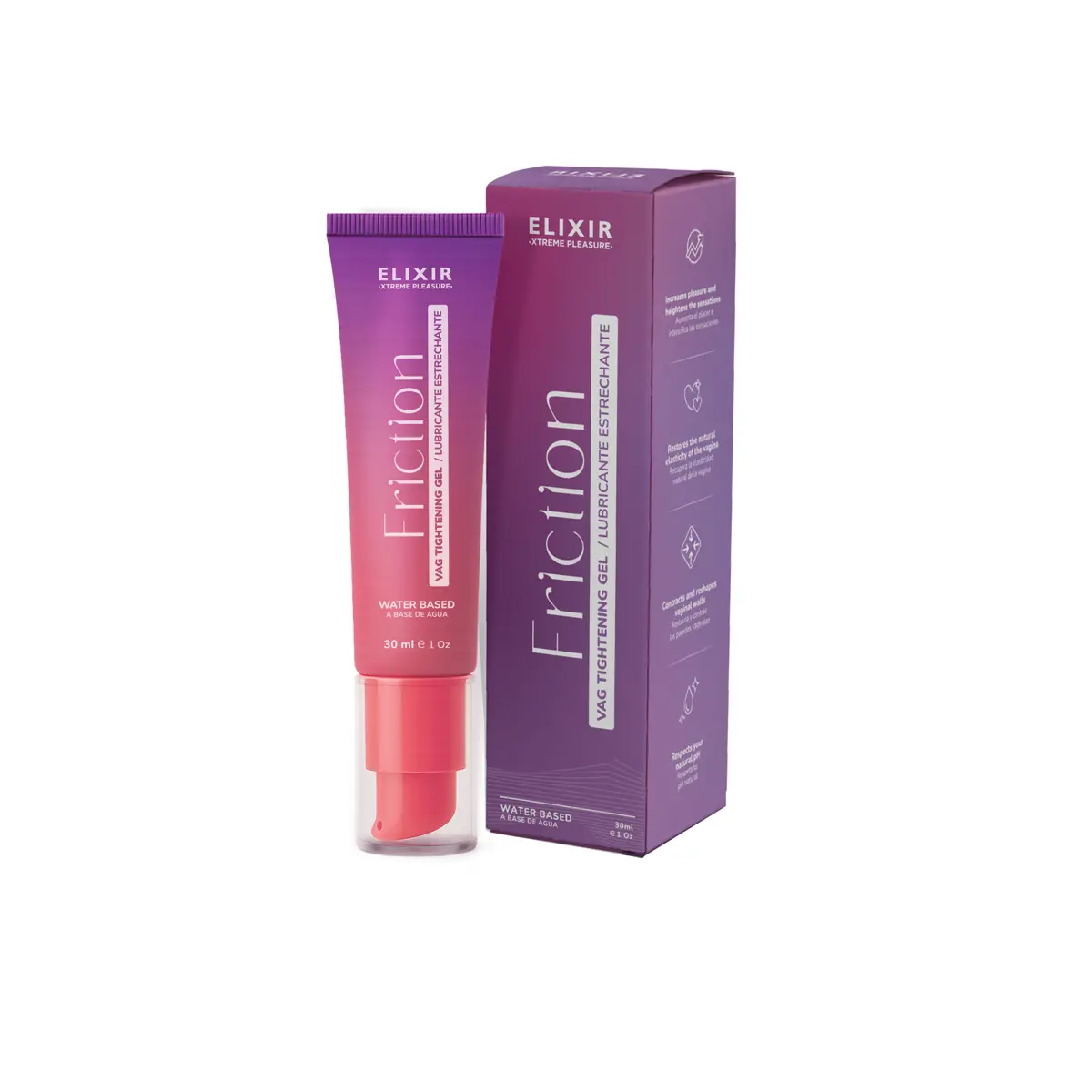 Lubricante Estrechante Friction Elixir x 30 ml