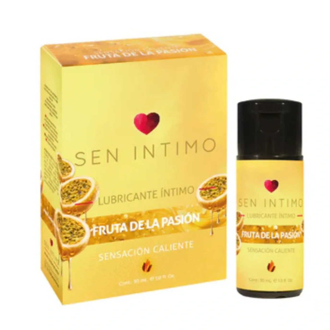Lubricante Intimo Caliente Passion Fruit Maracuya x 30ml