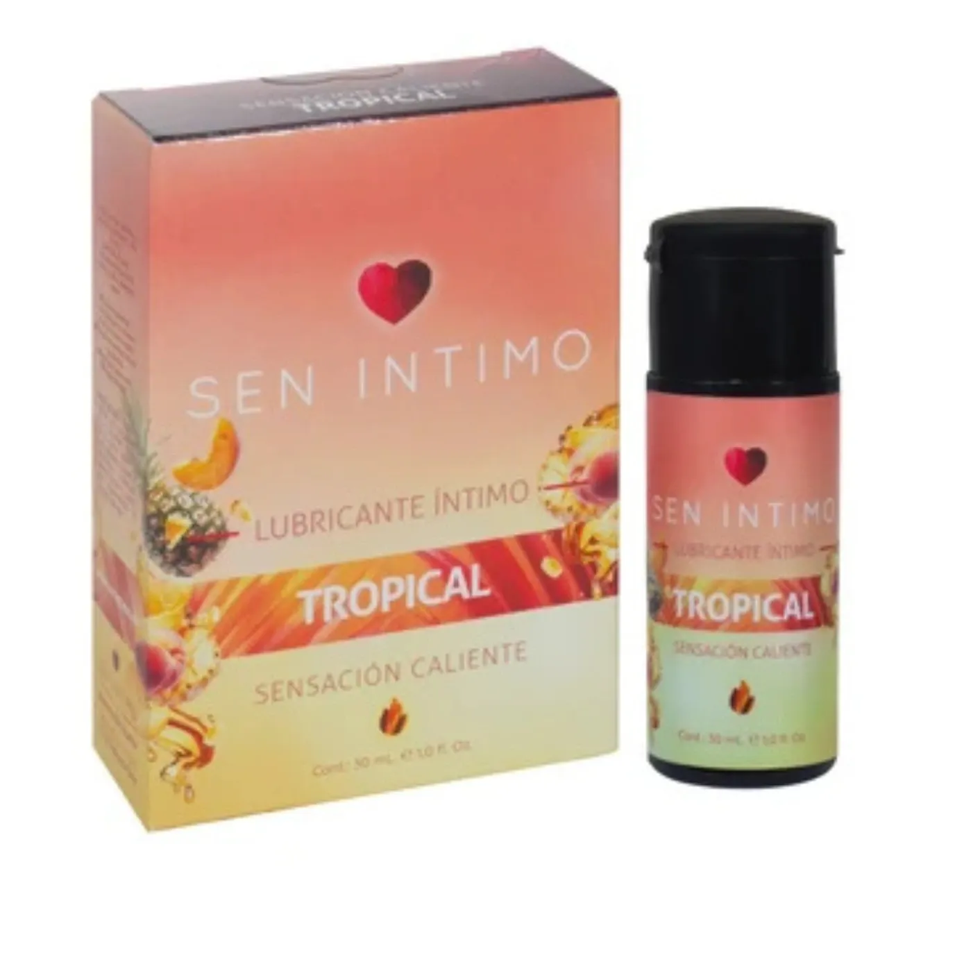 Lubricante Intimo Caliente Tropical x 30ml