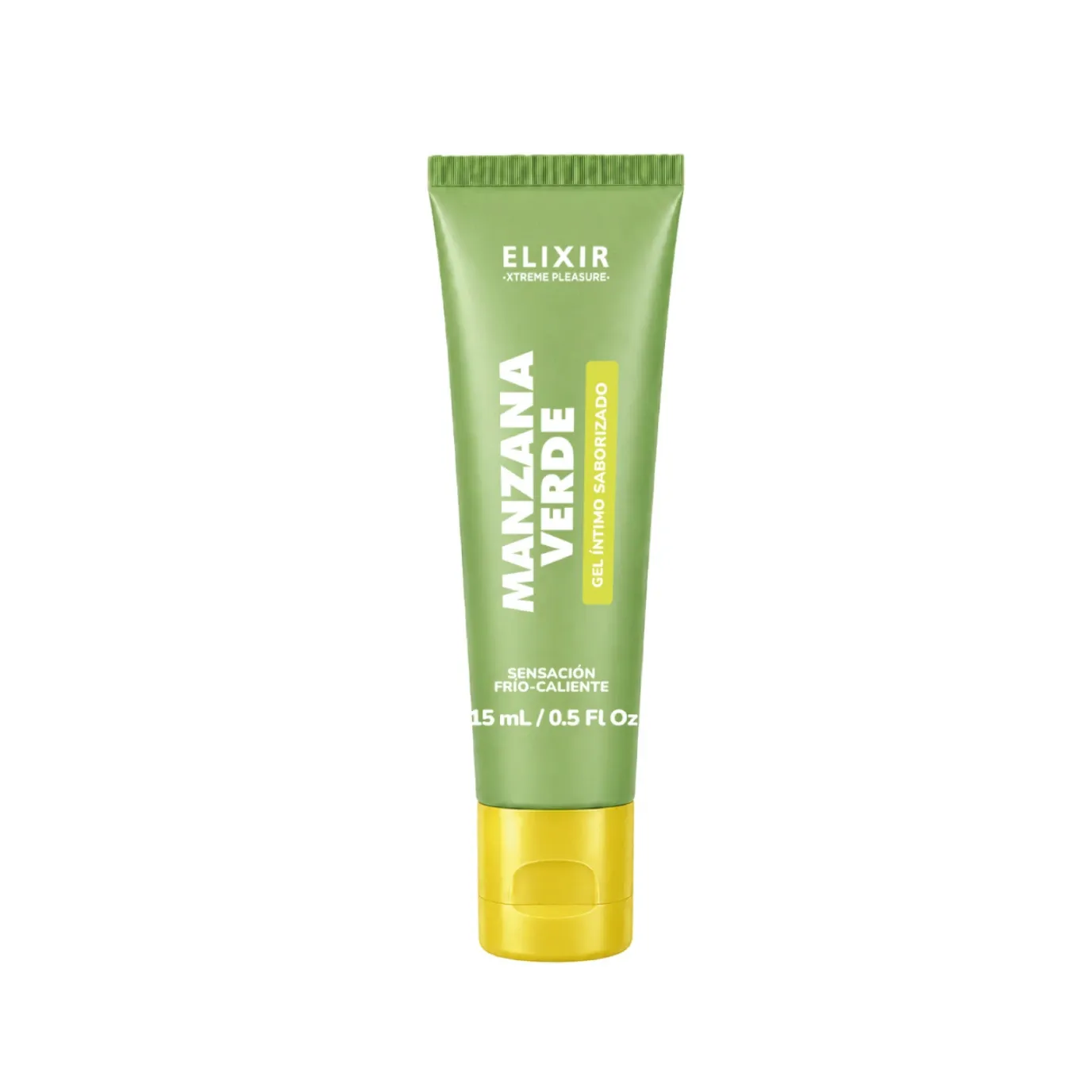 Gel Íntimo Saborizado Manzana Verde Elixir 15ml — foto 1