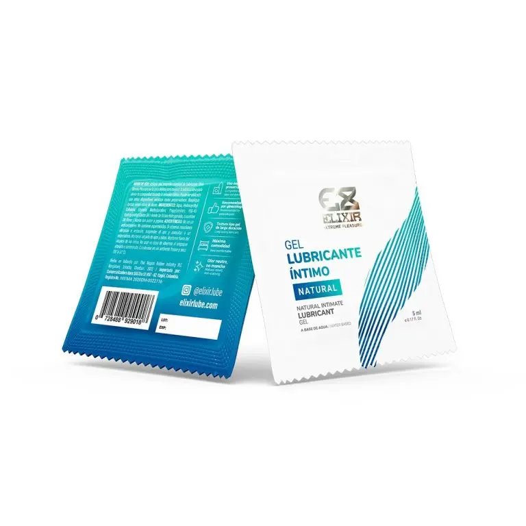 Gel Lubricante Íntimo Natural x5 ml Elixir