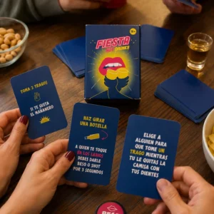 Juego de Cartas Fiesta Hot Drink