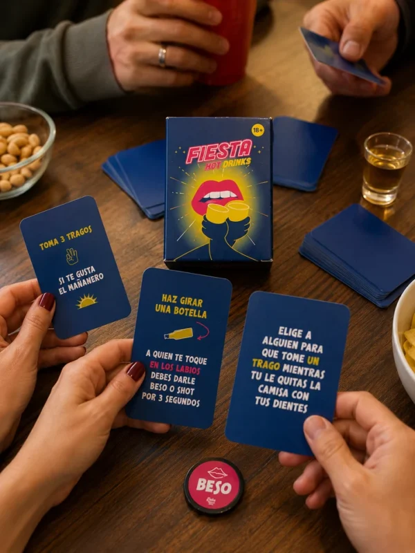 Juego de Cartas Fiesta Hot Drink