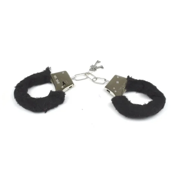 Esposas Sencillas Terciopelo_Negro Esposas sencillas terciopelo