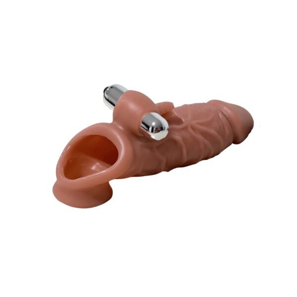 Funda vibradora en silicona médica
