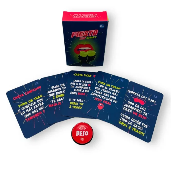 Juego de Cartas Fiesta Hot Drink