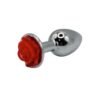 Plug Anal Metálico Rose Talla S
