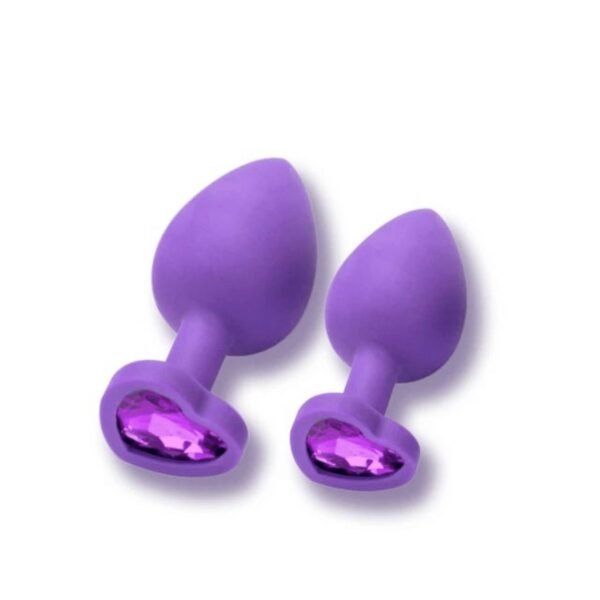 Plug anal Joya Corazón Silicona Talla M
