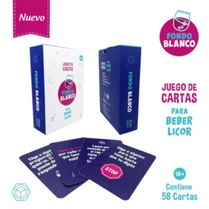 Juego de Cartas Fondo Blanco